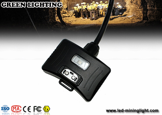 15000lux Lampu Pertambangan LED Kecerahan Tinggi IP68 Waterproof Miners Cap Lamp