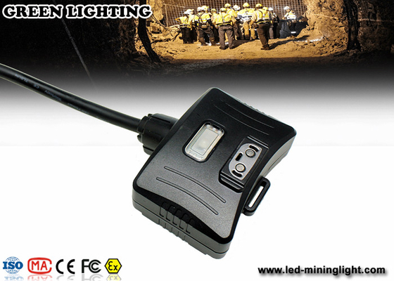 208lum 15000lux Mining Cap Lights, lampu tutup pertambangan batubara kecerahan tinggi