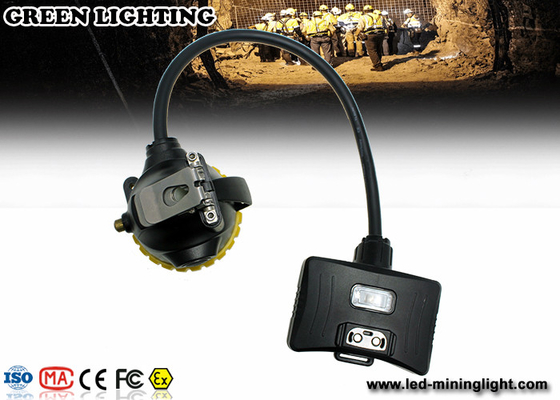 Lampu Depan LED Isi Ulang PC Tahan Ledakan, Lampu Safety Miners 208lum 15000lux