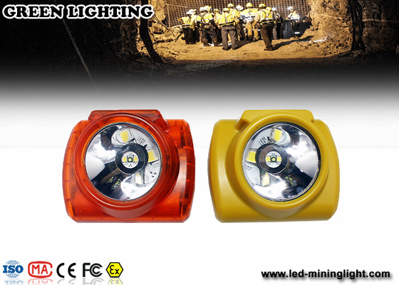 Lampu Depan Tambang LED Tanpa Kabel Keamanan Hijau Dengan Kecerahan Kuat 232LUM