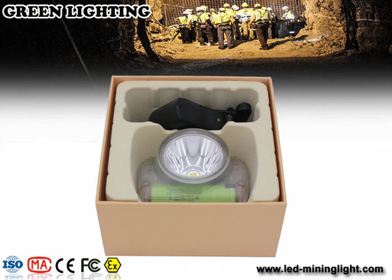Safety Cordless Cap Lamp dengan Charging USB Charger, Msha Approved Coal Miner Headlamp