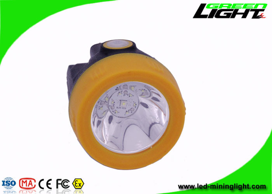 Cree 3.8Ah Coal Miner Cap Lights Dengan Indikasi Pengisian 10000 Lux