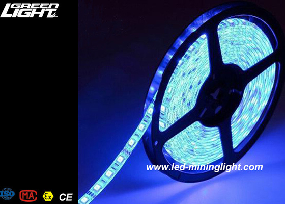 Indoor / Outdoor RGB Waterproof Led Strip Lights Untuk Dekorasi Rumah, 5m Per Roll