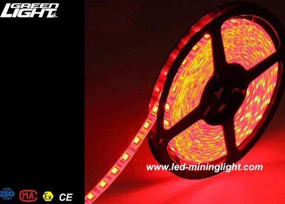 Indoor / Outdoor RGB Waterproof Led Strip Lights Untuk Dekorasi Rumah, 5m Per Roll