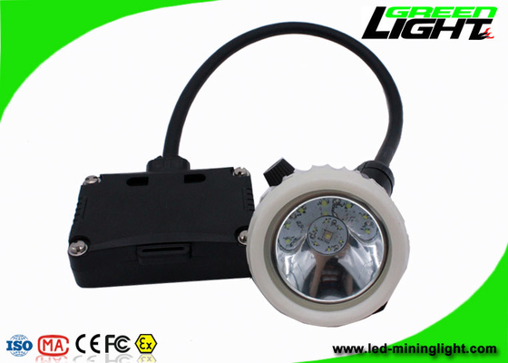5.2Ah Black Safety Underground Mining Cap Lights Bukti Ledakan Isi Ulang