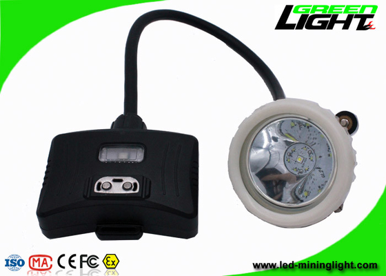 5.2Ah Black Safety Underground Mining Cap Lights Bukti Ledakan Isi Ulang