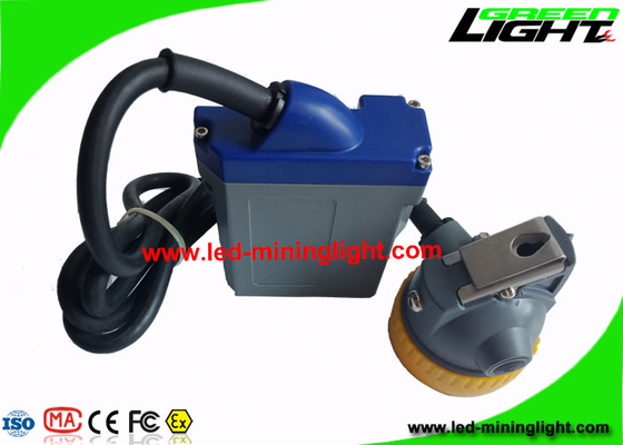 Lampu Topi Keras Pertambangan Terang 15000 Lux 420g 6.6Ah Perlindungan Over-Charge