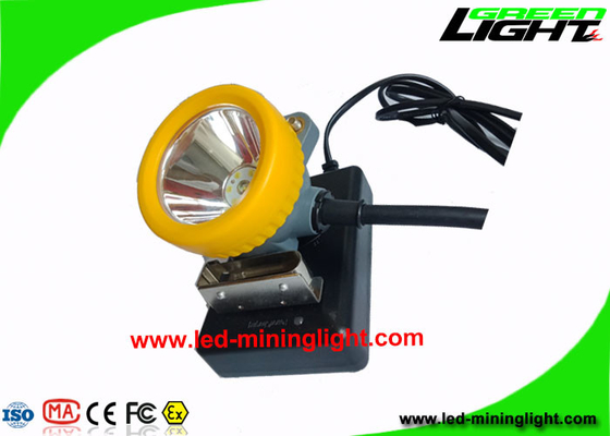 Lampu Topi Keras Pertambangan Terang 15000 Lux 420g 6.6Ah Perlindungan Over-Charge