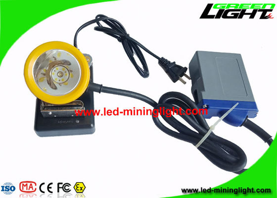 Lampu Cap Penambang Kuning Isi Ulang 15000 Lux Dengan Layanan OEM ODM