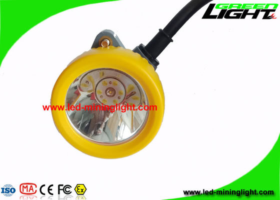 Lampu Cap Penambang Kuning Isi Ulang 15000 Lux Dengan Layanan OEM ODM