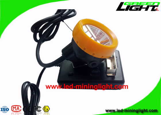 7.8Ah Explosion Proof Miners Helmet Light Underground Dengan Silicon Button Cap