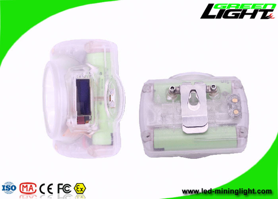 Long Life Span LED Mining Cap Lamp Pengisian Magnetik Banyak Warna Untuk Pilihan