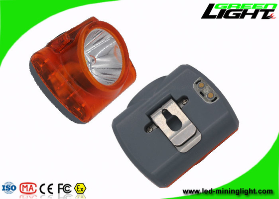 Lampu Helm Penambang Isi Ulang Bawah Tanah CREE LED Anti-Explosive