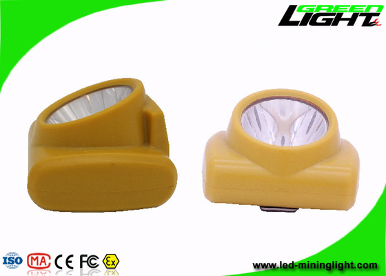 Lampu Tutup Tambang LED Isi Ulang, Lampu Helm Penambang Tanpa Kabel Anti Ledakan