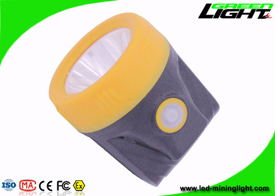 Outdoor USB Recharge Cordless LED Mining Light Miner Headlamp dengan Klip
