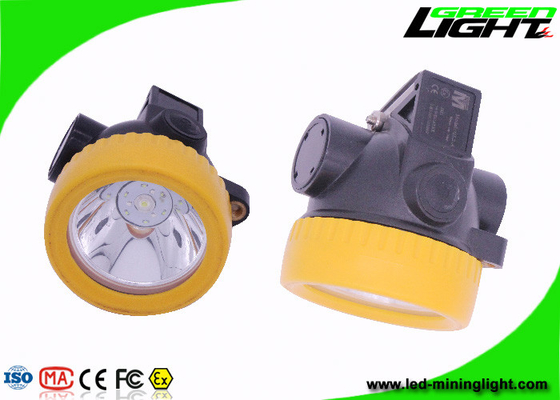 Lampu Tutup Penambang LED Kuning Kapasitas Baterai 2.2 Ah Dengan Garansi Satu Tahun