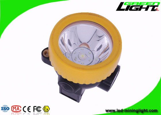 Lampu Tutup Penambang LED Kuning Kapasitas Baterai 2.2 Ah Dengan Garansi Satu Tahun