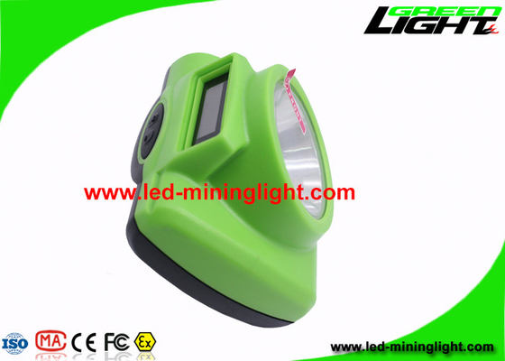13000 Lux Isi Ulang Lampu Topi Keras Led Struktur Dilepas Anti - Ledakan