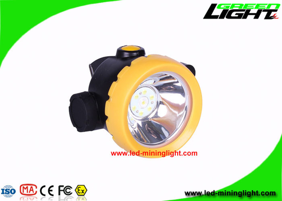 Lampu Cap Penambang Isi Ulang 2.2Ah Tanpa Kabel Semua Dalam Satu Bukti Ledakan