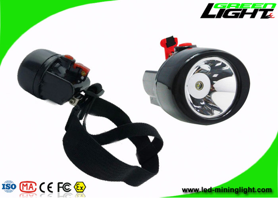 Penambangan Bawah Tanah Isi Ulang LED Headlamp Ringan Bahan PC