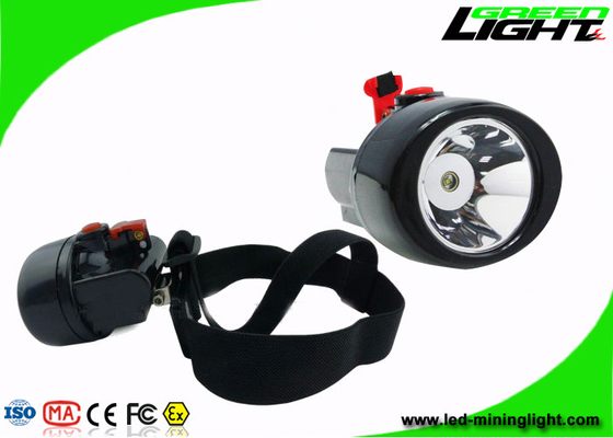 Lampu Depan LED Isi Ulang Baterai Li - Ion, Lampu Tutup Tambang Tanpa Kabel 3.7V