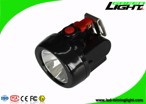 Lampu Tambang LED Tahan Api, Lampu Depan Topi Keras Portabel Dengan Braket Helm