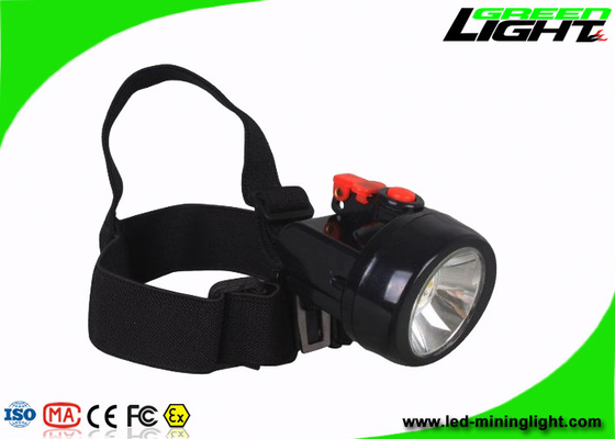 Lampu Tambang LED Tahan Api, Lampu Depan Topi Keras Portabel Dengan Braket Helm