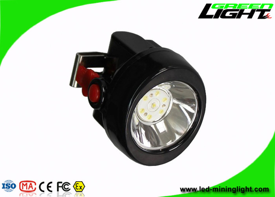 Kepala Elastis Band Penambang Lampu LED 1000 Siklus Baterai 85 LUM Bercahaya