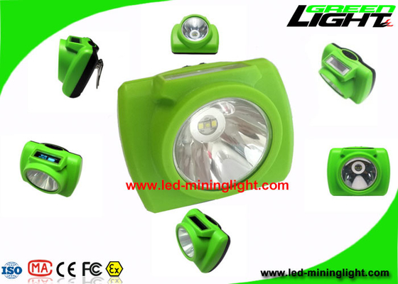 PC High Beam Safety Rechargeable LED Headlamp Untuk Tunneling Penambangan Bawah Tanah