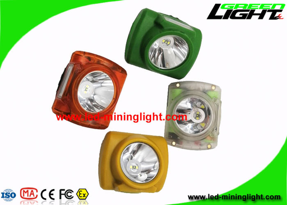 Lampu Topi Keras Pertambangan Khusus 13000 Lux Dengan Klip Stainless Steel Yang Dapat Disesuaikan