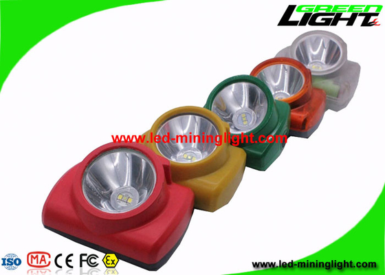 Lampu Topi Keras Pertambangan Khusus 13000 Lux Dengan Klip Stainless Steel Yang Dapat Disesuaikan