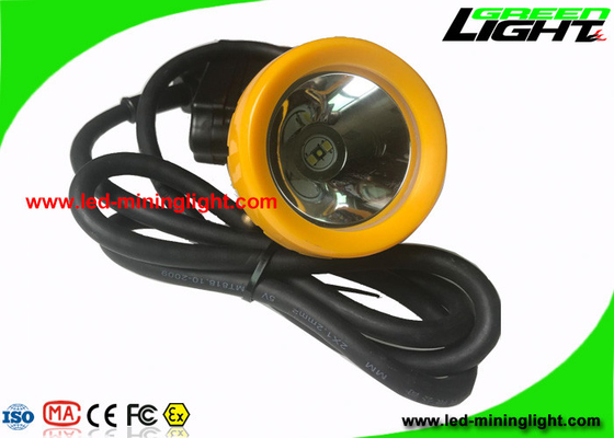 6.6Ah Black Mining Cap Lights, 420g Miners Helmet Light Dengan 16 Jam Waktu Kerja