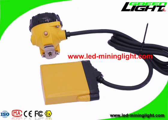 Lampu Penambang LED Tahan Air Kecerahan 25000lux Dengan Kapasitas Baterai Besar 10,4 Ah