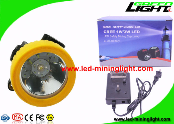 Baterai Li - Ion Isi Ulang Penambang Cree LED Headlamp Umur Panjang