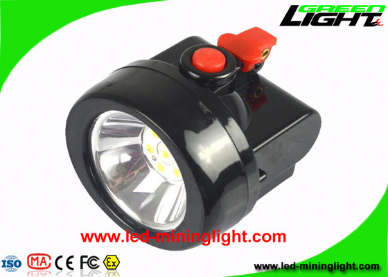 Lampu Tambang Tanpa Kabel 3.7V 450mA 10000 Lux Moisture Proof Dengan Warna Hitam