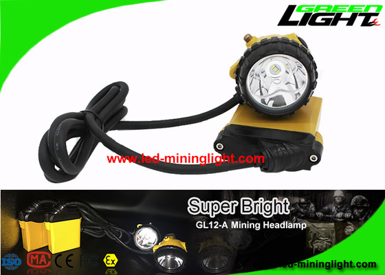 Lampu Topi Pertambangan Ringan 90 Derajat Rotasi Sudut yang Dapat Disesuaikan