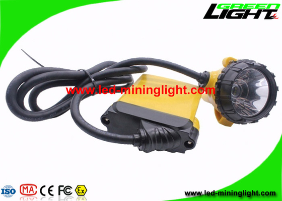 Waterproof Miners Cap Lamp High Power 490g Untuk Industri / Darurat