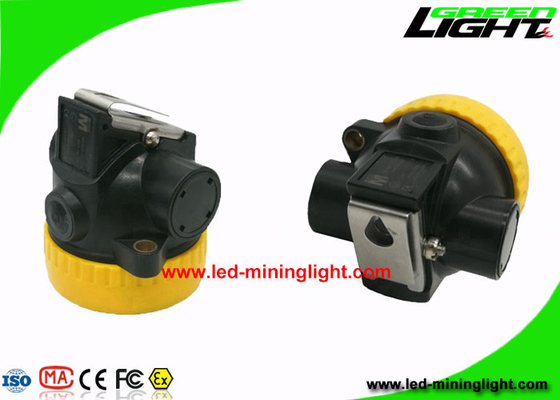 Penambangan LED Anti Ledakan Cahaya Kuning / Hitam Warna Dengan 1000 Siklus Baterai