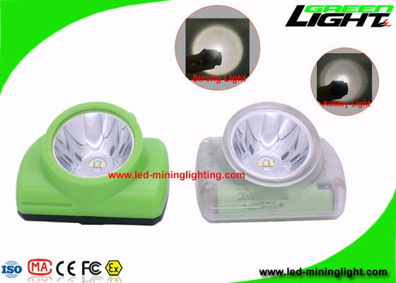 13000 Lux Mining Cap Lights USB Isi Ulang Dengan Tampilan Tanggal Waktu Layar OLED