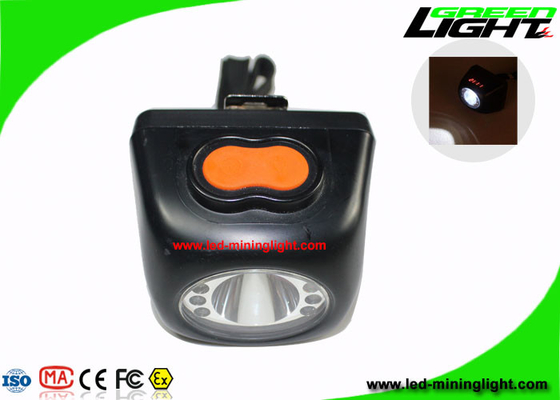All In One LED Mining Light 8000 Lux Warna Hitam Dengan Layar LCD Digital