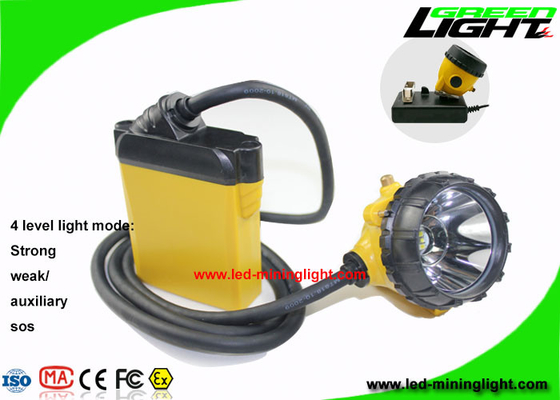 High Power Mining Cap Lights Cable Fire - Retardant Untuk Indoor / Outdoor