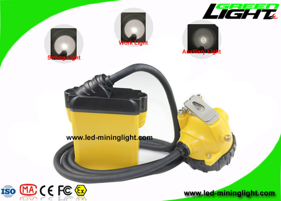 High Power Mining Cap Lights Cable Fire - Retardant Untuk Indoor / Outdoor