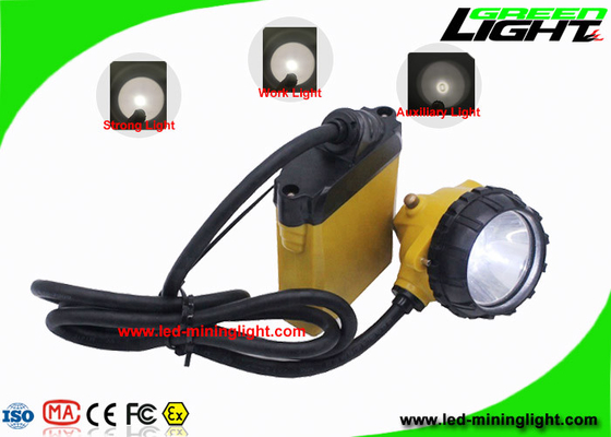Lampu Topi Keras SOS Safety Mining Daya 3W Dengan Bahan Aluminium Cup