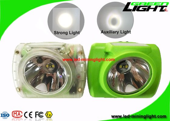 Safety Cree Headlamp LED Isi Ulang Portabel Dengan Plastik Rekayasa Keras
