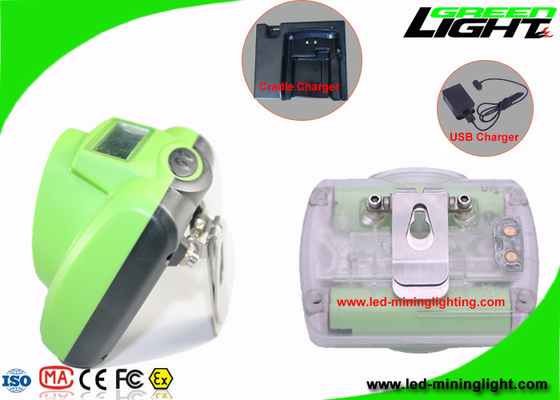Safety Cree Headlamp LED Isi Ulang Portabel Dengan Plastik Rekayasa Keras