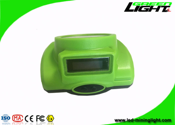 13000lux Brightness Miners Cap Lamp Green Cordless 3.7V Dengan PC Shell