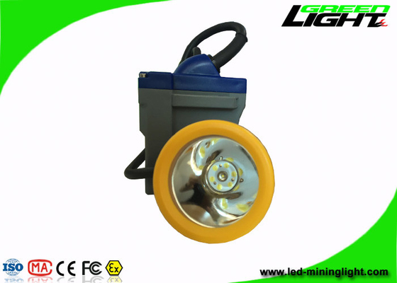 High Brightness Rechargeable LED Hard Hat Light 15000 Lux Dengan Kapasitas Baterai 6.6Ah