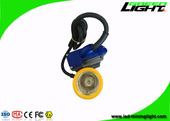 High Brightness Rechargeable LED Hard Hat Light 15000 Lux Dengan Kapasitas Baterai 6.6Ah
