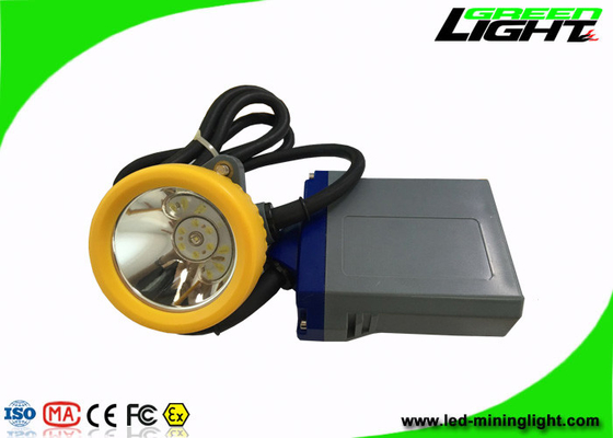 High Brightness Rechargeable LED Hard Hat Light 15000 Lux Dengan Kapasitas Baterai 6.6Ah