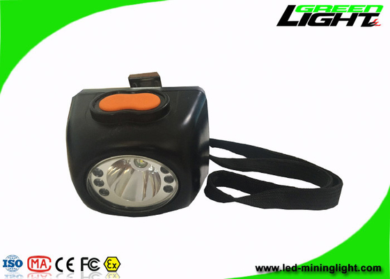 Lampu Cap Penambang Rentang Umur Panjang 8000 Lux Dengan Waktu Kerja 13 - 15 Jam